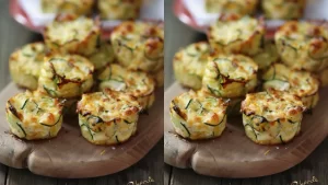 Bouchées de courgettes à la mozzarella