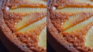 Gâteau Renversé aux Poires et Épices