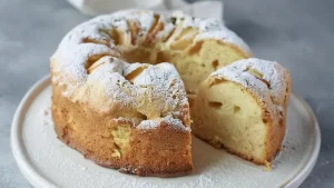 Gâteau simple aux pommes