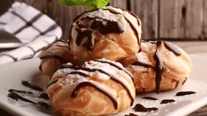 Profiteroles glacées à l’italienne