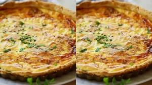 Quiche allégée au thon