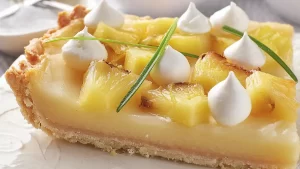 Tarte Ananas Coco Estragon