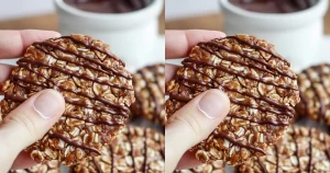 Biscuits Croustillants à l’Avoine, Coco et Chocolat