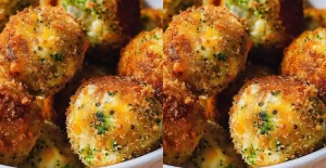 Boulettes de Brocoli au Fromage