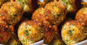 Boulettes de Brocoli au Fromage