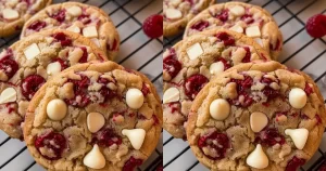 Cookies Framboises et Chocolat Blanc