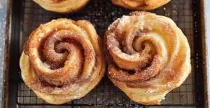 Cruffins à la Cannelle et au Sucre