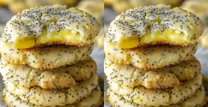 Délicieux Biscuits au Citron et aux Graines de Pavot