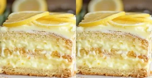 Gâteau Éclair au Citron sans Cuisson