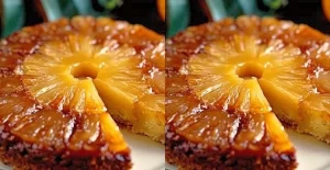 Gâteau Renversé à l’Ananas à la Jamaïcaine