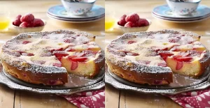 Gâteau au Yaourt et Fraises