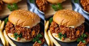 Recette Facile de Sloppy Joes à la Dinde Hachée