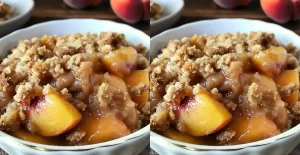 Recette de Peach Crisp