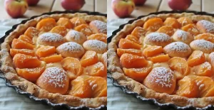 Tarte aux Abricots et à la Crème de Noisette