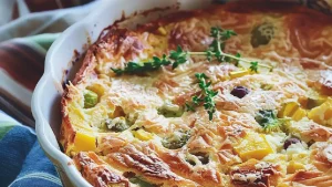 Clafoutis de légumes _ Une recette saine et gourmande