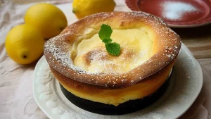 Flan Italien à la Ricotta et au Citron _ Une Recette Légère et Parfumée