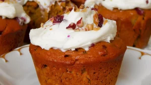 Muffins façon carrot cake comme chez Starbucks