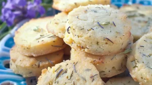 Sablés Parmesan et Romarin