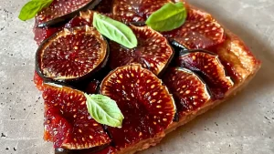 Tarte Fine aux Figues de Cyril Lignac