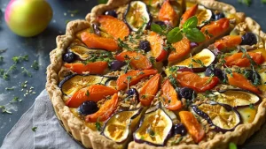 Tarte Fine aux Légumes du Soleil