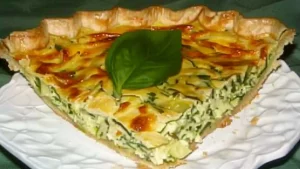 Tarte aux Courgettes et au Boursin