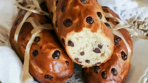 Baguette Viennoise (ou Pain Viennois) aux Pépites de Chocolat