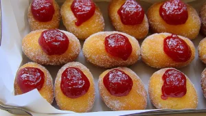 Beignets à la Confiture de Framboises _ Une Douceur Maison à Partager