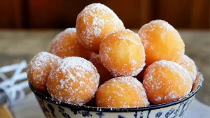 Boules de Beignets Express au Yaourt