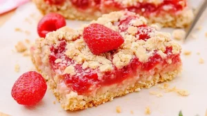 Carrés aux Fraises et à l’Avoine {Vegan}