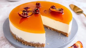 « Cheesecake » aux fruits de la passion {vegan}