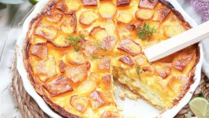 Clafoutis à la Mangue et Citron Vert