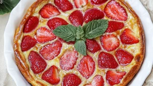 Clafoutis aux Fraises