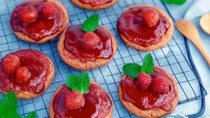 Cookies aux Fraises {Vegan}