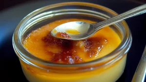 Crème Brûlée au Caramel