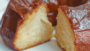 Fondant à l’ananas sans beurre