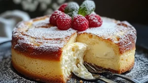 Gâteau Crémeux au Yaourt