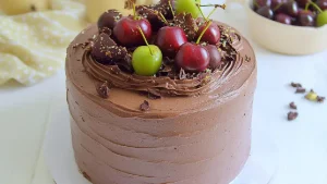 Layer Cake au Chocolat et Cerises