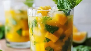 Mojito à la Mangue (avec ou sans alcool)