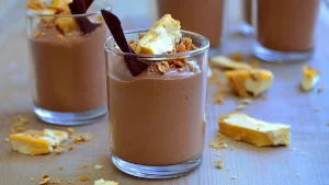 Mousse au Chocolat au Lait et Praliné