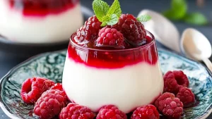 Panna Cotta à la Framboise