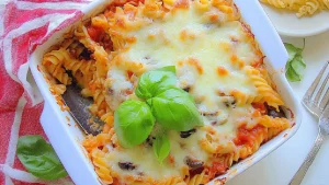 Pasta al Forno Végétarien _ Un Délice Convivial et Facile à Réaliser