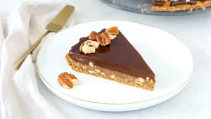 Tarte Chocolat Caramel Cacahuète {Vegan}