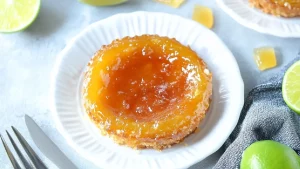 Tarte Tatin Mangue Citron Vert {Vegan}