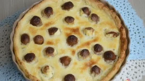 Tarte à la Merguez _ Une Explosion de Saveurs Épicées