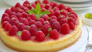 Tarte aux Framboises _ La Recette Gourmande et Équilibrée