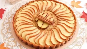 Tarte aux Pommes Vegan _ Une Délicatesse Française