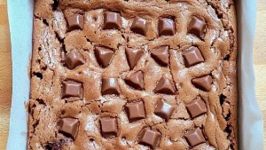 Barres de cookies au Nutella