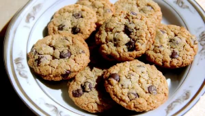 Cookies à la pâte de spéculoos et chocolat