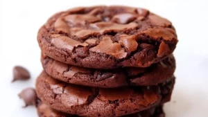 Cookies façon brownie au chocolat {vegan}