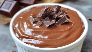 Crème pâtissière au chocolat sans œufs ni lait {vegan}